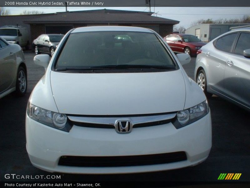 Taffeta White / Ivory 2008 Honda Civic Hybrid Sedan