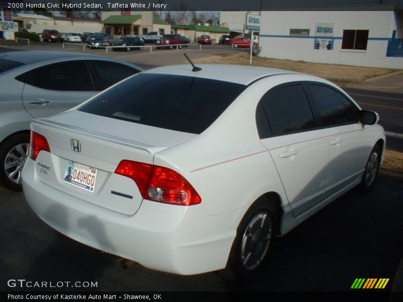 Taffeta White / Ivory 2008 Honda Civic Hybrid Sedan
