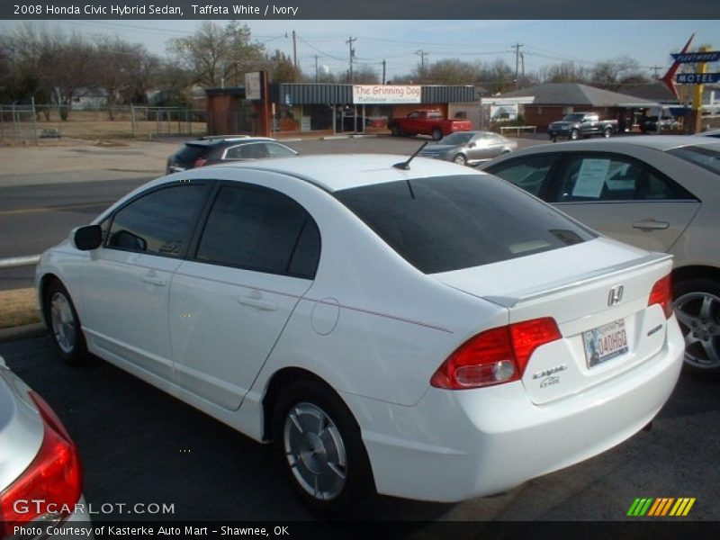 Taffeta White / Ivory 2008 Honda Civic Hybrid Sedan