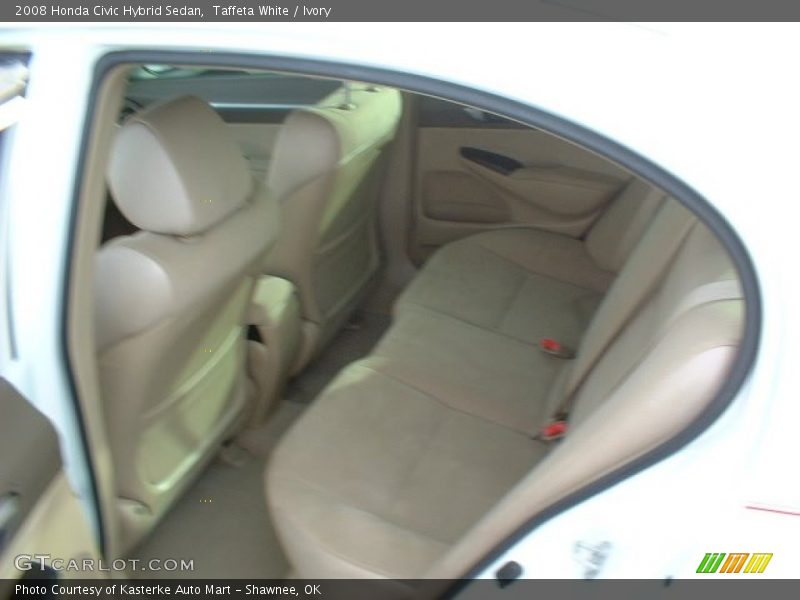 Taffeta White / Ivory 2008 Honda Civic Hybrid Sedan