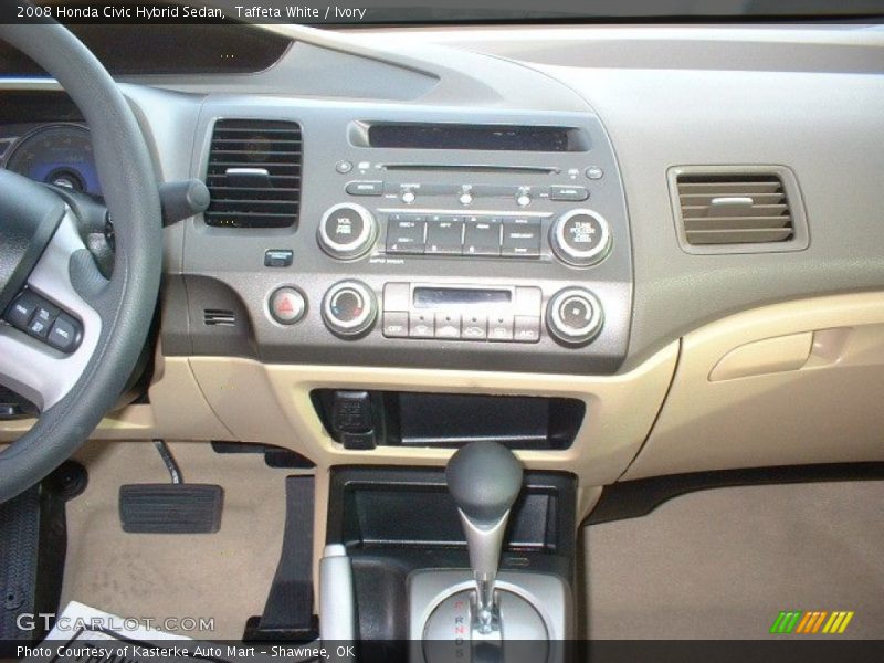 Taffeta White / Ivory 2008 Honda Civic Hybrid Sedan
