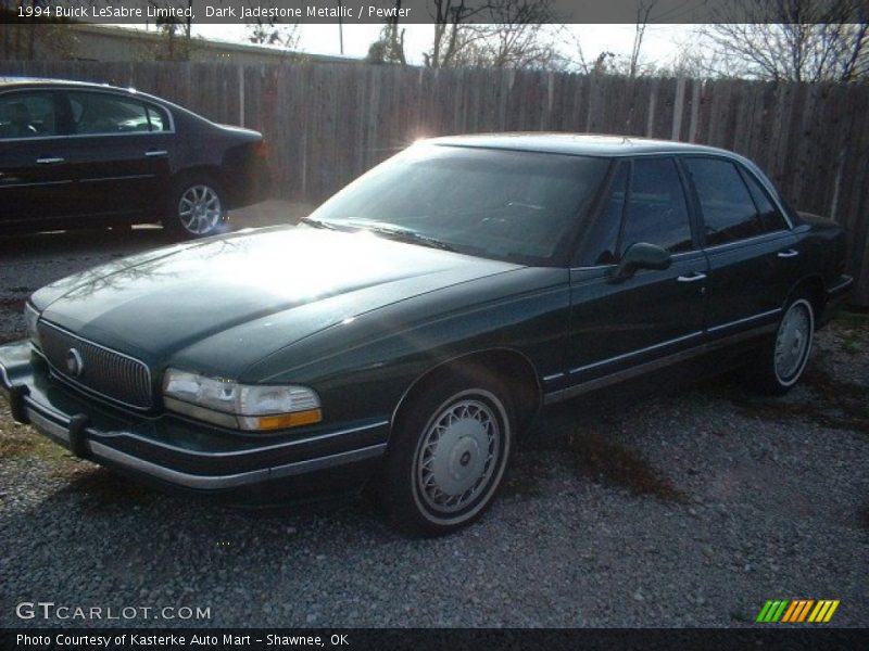 Dark Jadestone Metallic / Pewter 1994 Buick LeSabre Limited