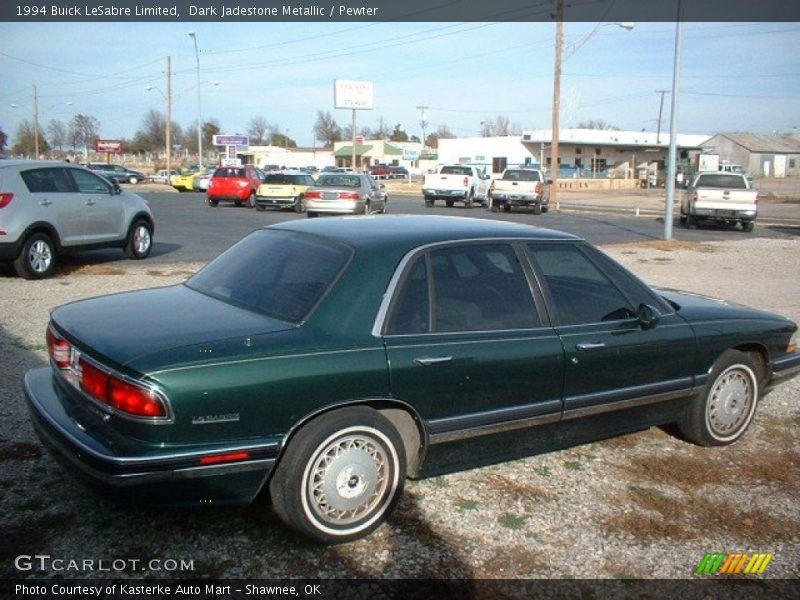 Dark Jadestone Metallic / Pewter 1994 Buick LeSabre Limited