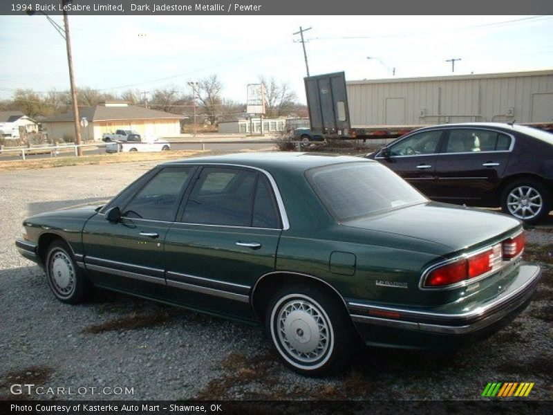 Dark Jadestone Metallic / Pewter 1994 Buick LeSabre Limited