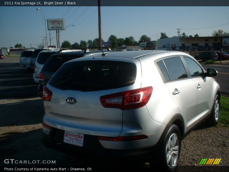 Bright Silver / Black 2011 Kia Sportage LX