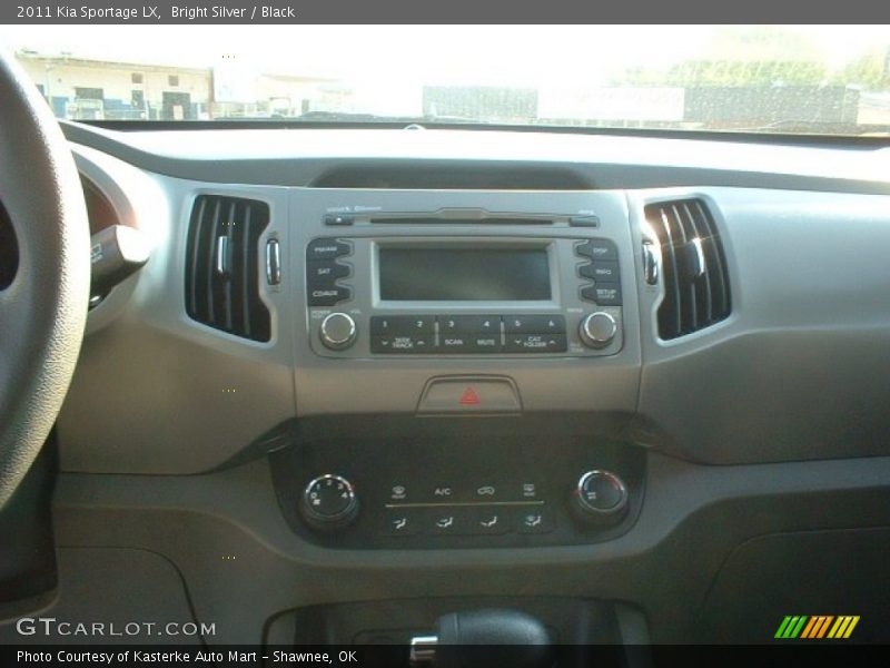 Bright Silver / Black 2011 Kia Sportage LX