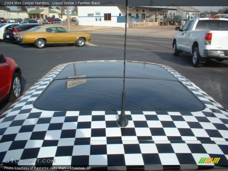 Liquid Yellow / Panther Black 2004 Mini Cooper Hardtop