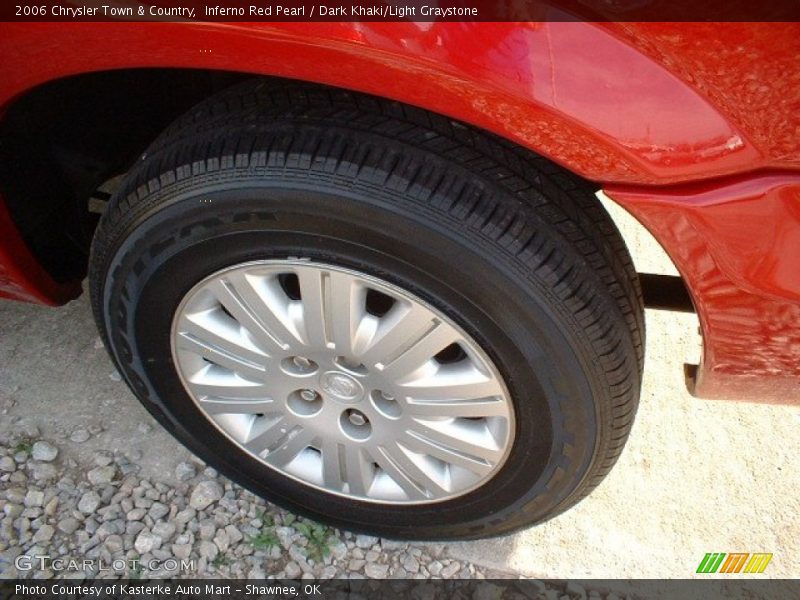 Inferno Red Pearl / Dark Khaki/Light Graystone 2006 Chrysler Town & Country