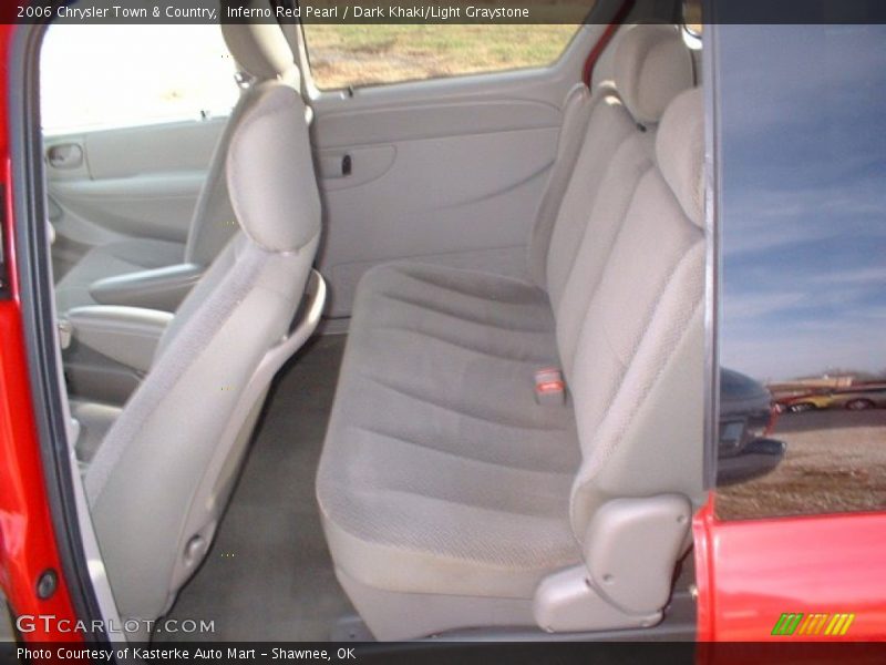 Inferno Red Pearl / Dark Khaki/Light Graystone 2006 Chrysler Town & Country