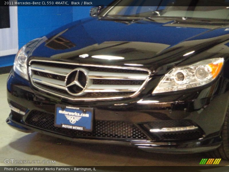 Black / Black 2011 Mercedes-Benz CL 550 4MATIC