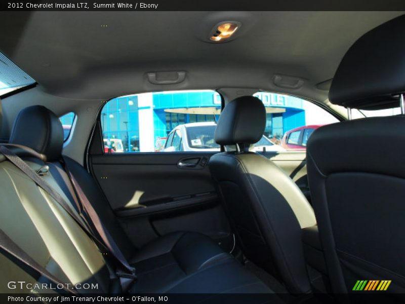 Summit White / Ebony 2012 Chevrolet Impala LTZ