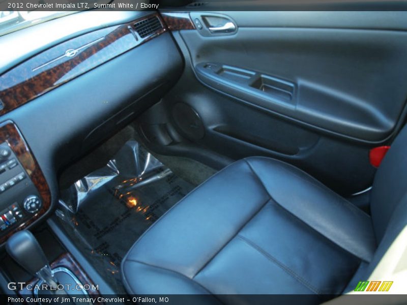 Summit White / Ebony 2012 Chevrolet Impala LTZ