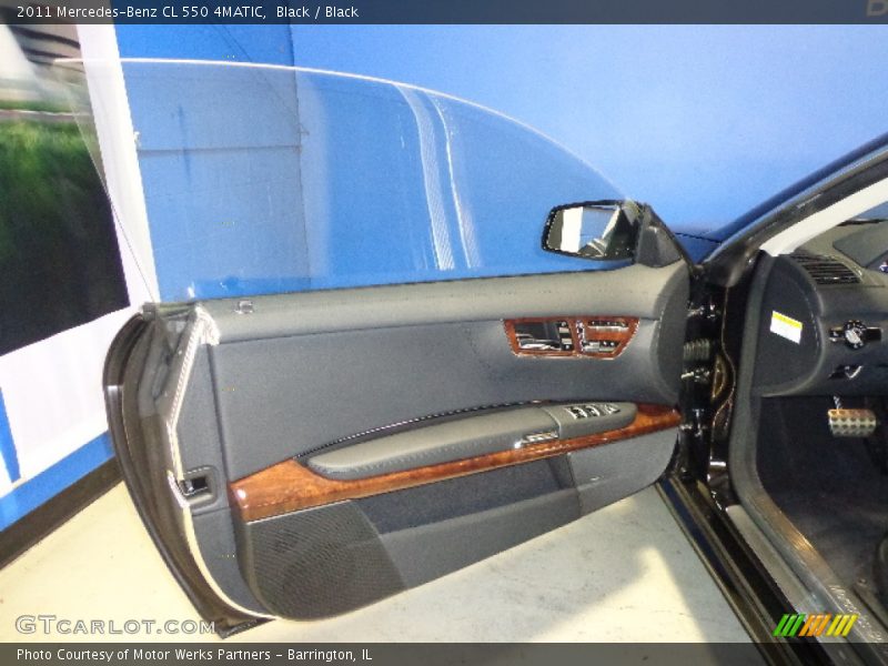 Black / Black 2011 Mercedes-Benz CL 550 4MATIC