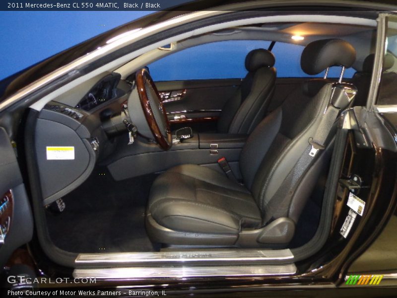 Black / Black 2011 Mercedes-Benz CL 550 4MATIC