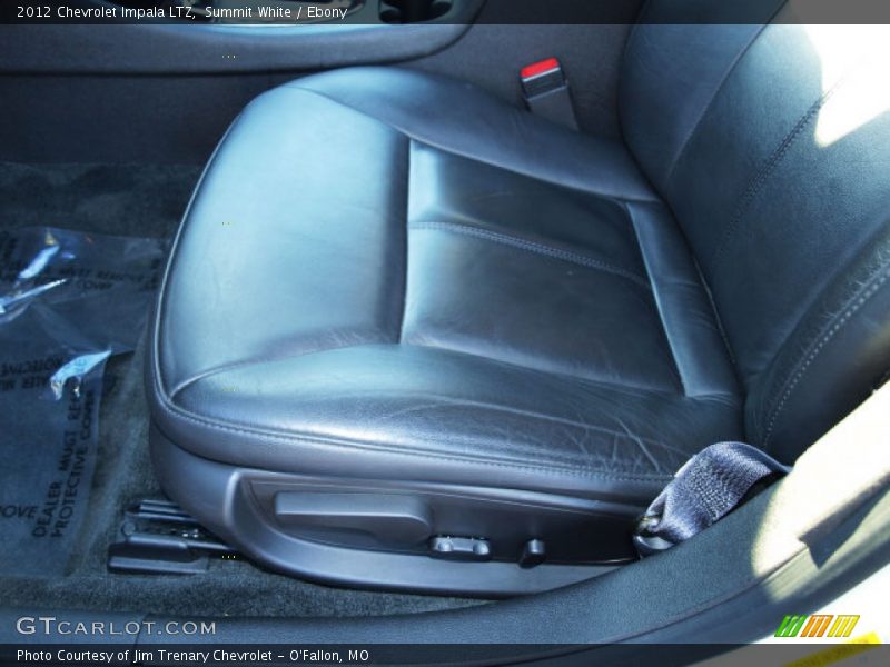 Summit White / Ebony 2012 Chevrolet Impala LTZ