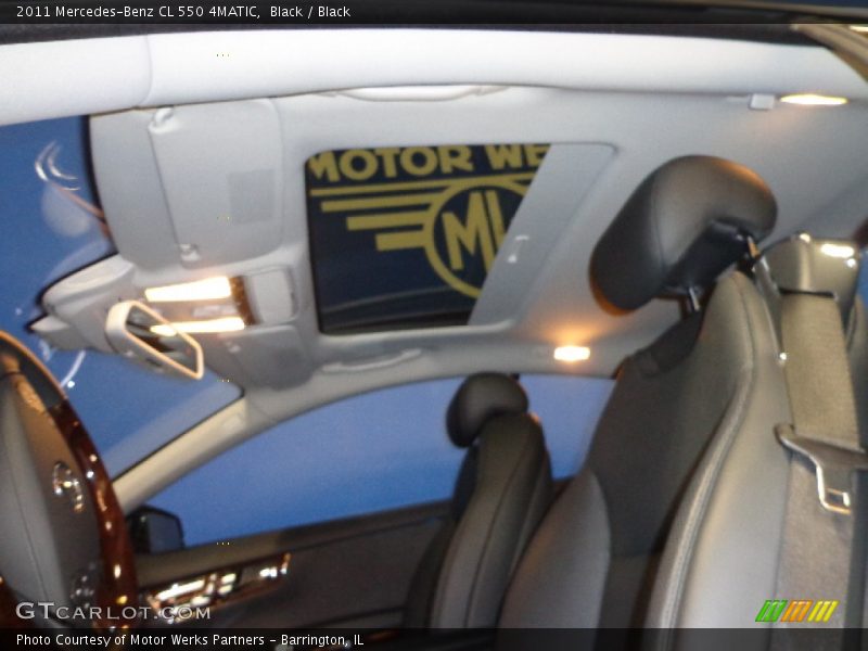 Black / Black 2011 Mercedes-Benz CL 550 4MATIC