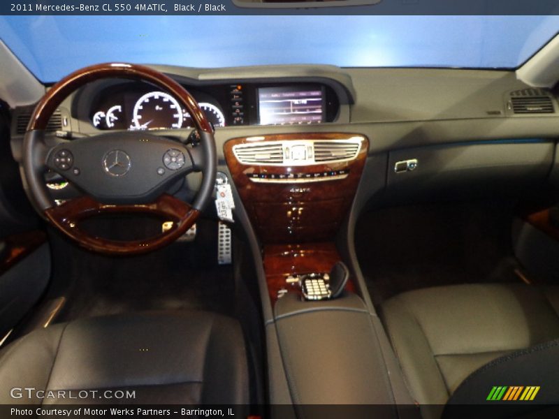 Black / Black 2011 Mercedes-Benz CL 550 4MATIC