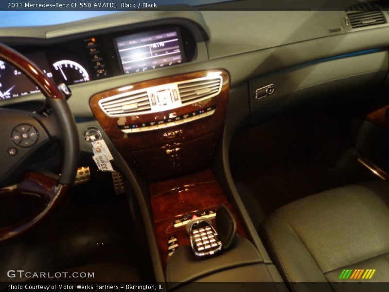 Black / Black 2011 Mercedes-Benz CL 550 4MATIC