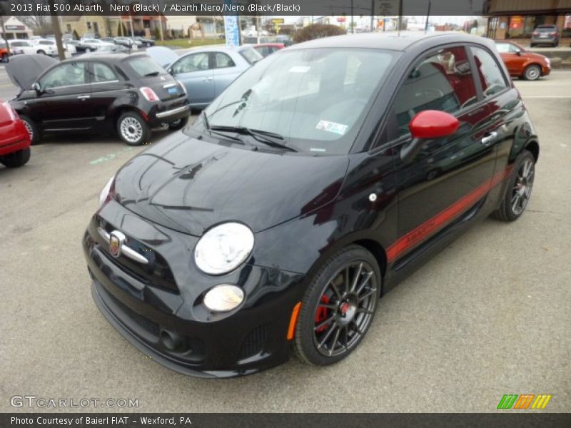 Front 3/4 View of 2013 500 Abarth