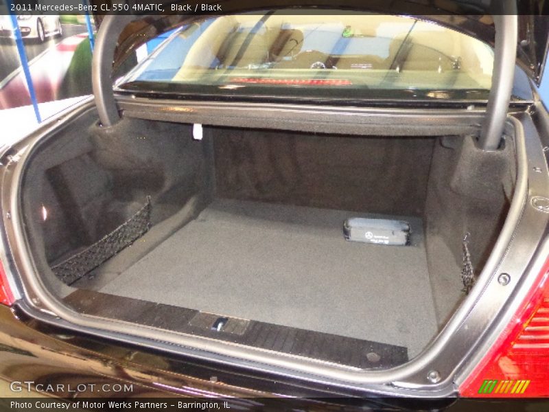 Black / Black 2011 Mercedes-Benz CL 550 4MATIC