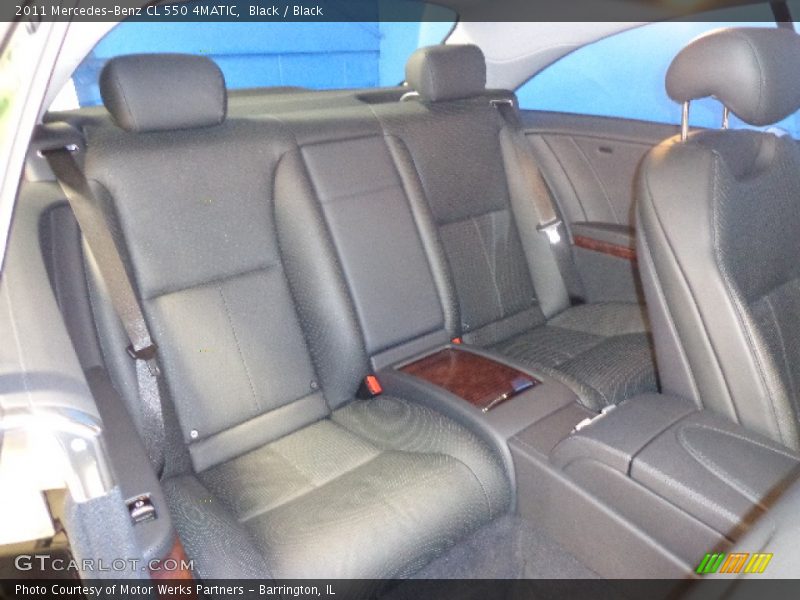 Black / Black 2011 Mercedes-Benz CL 550 4MATIC
