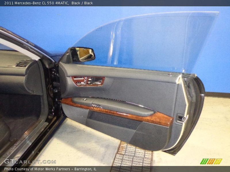 Black / Black 2011 Mercedes-Benz CL 550 4MATIC