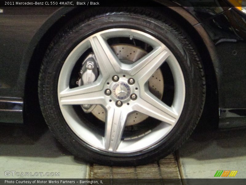 Black / Black 2011 Mercedes-Benz CL 550 4MATIC