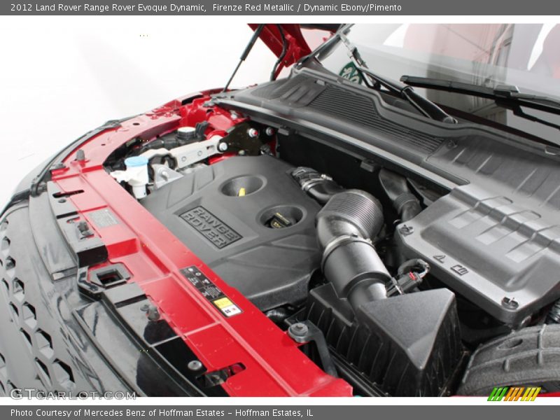  2012 Range Rover Evoque Dynamic Engine - 2.0 Liter Turbocharged DOHC 16-Valve VVT Si4 4 Cylinder
