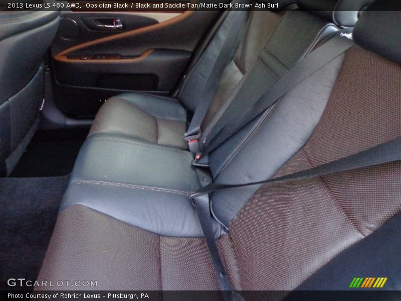 Rear Seat of 2013 LS 460 AWD