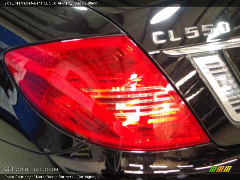 Black / Black 2011 Mercedes-Benz CL 550 4MATIC