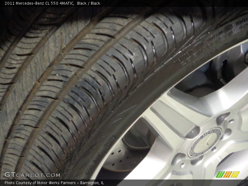 Black / Black 2011 Mercedes-Benz CL 550 4MATIC