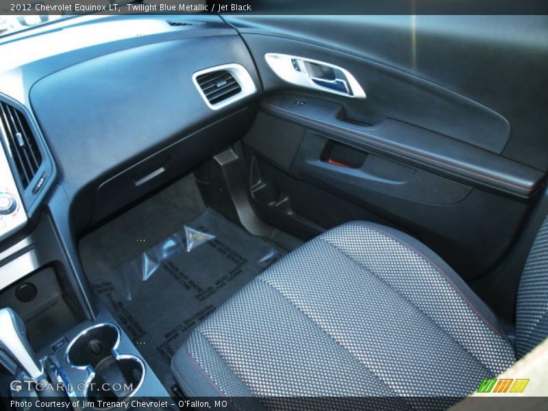 Twilight Blue Metallic / Jet Black 2012 Chevrolet Equinox LT