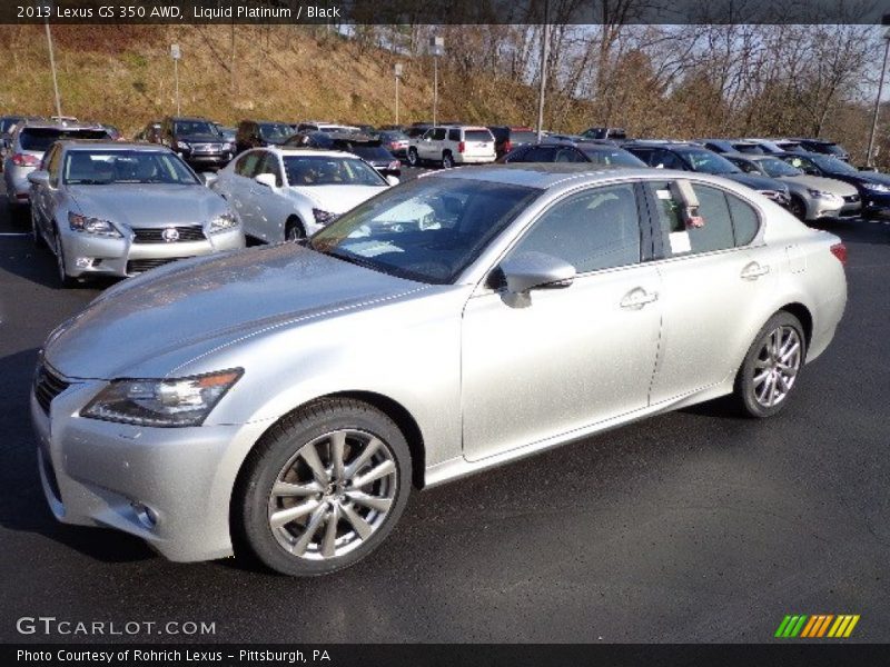 Liquid Platinum / Black 2013 Lexus GS 350 AWD