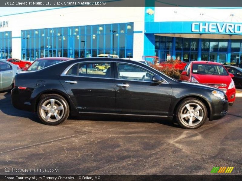 Black Granite Metallic / Ebony 2012 Chevrolet Malibu LT
