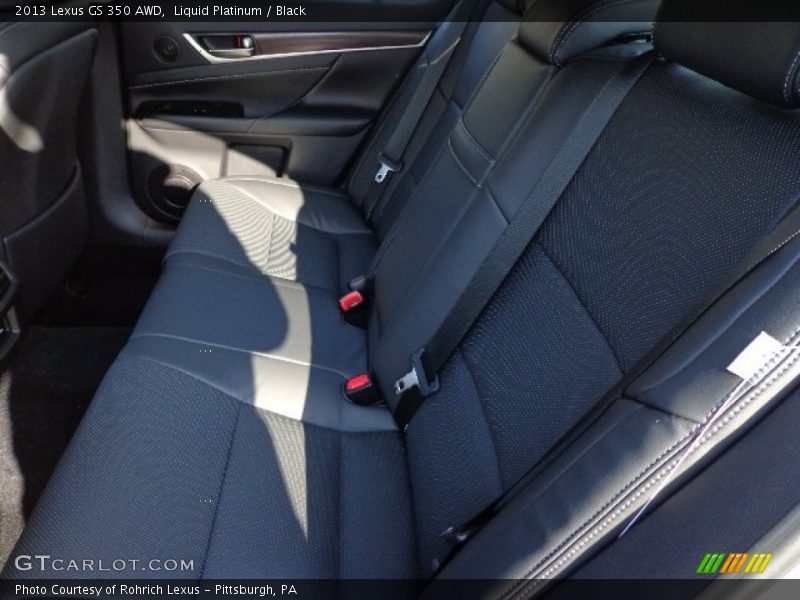 Liquid Platinum / Black 2013 Lexus GS 350 AWD