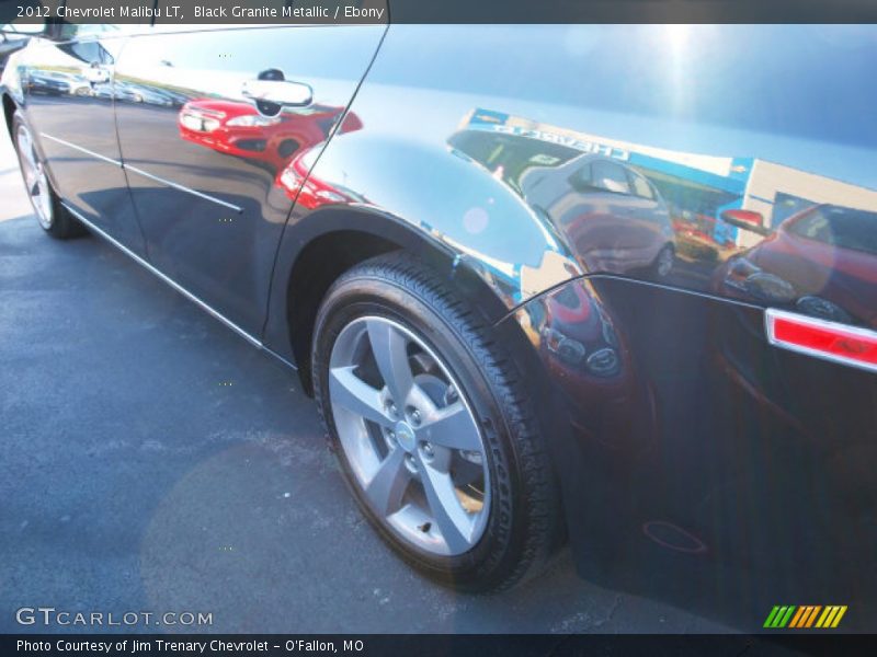Black Granite Metallic / Ebony 2012 Chevrolet Malibu LT