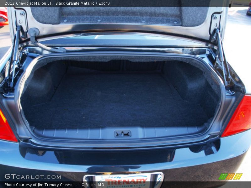 Black Granite Metallic / Ebony 2012 Chevrolet Malibu LT