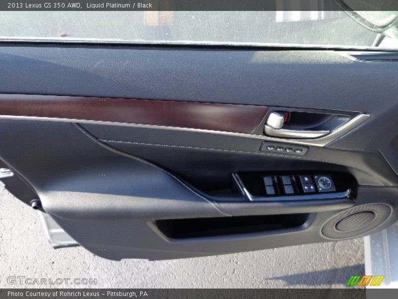 Liquid Platinum / Black 2013 Lexus GS 350 AWD