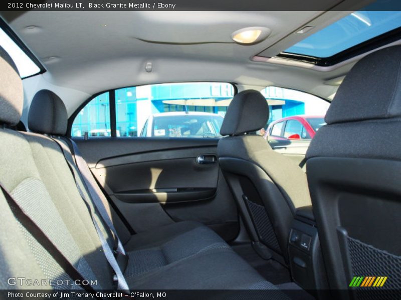 Black Granite Metallic / Ebony 2012 Chevrolet Malibu LT