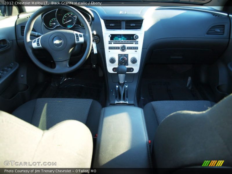 Black Granite Metallic / Ebony 2012 Chevrolet Malibu LT