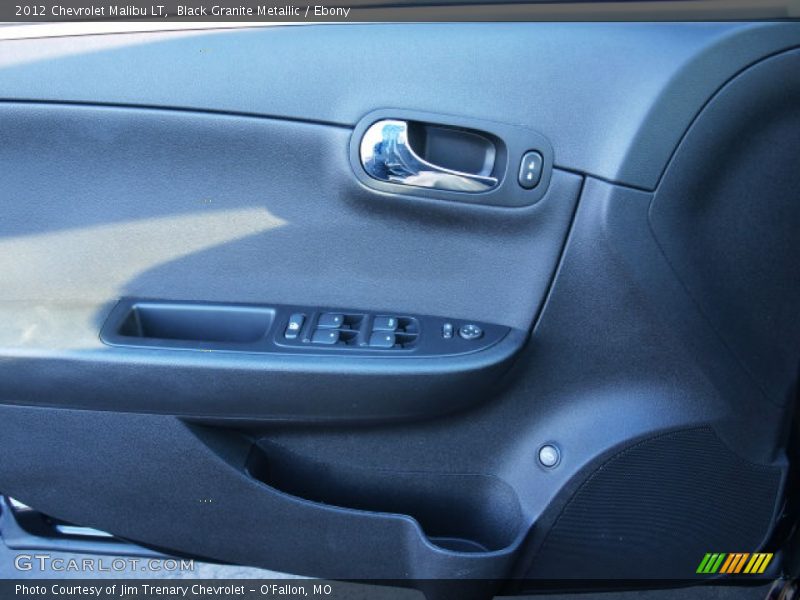 Black Granite Metallic / Ebony 2012 Chevrolet Malibu LT