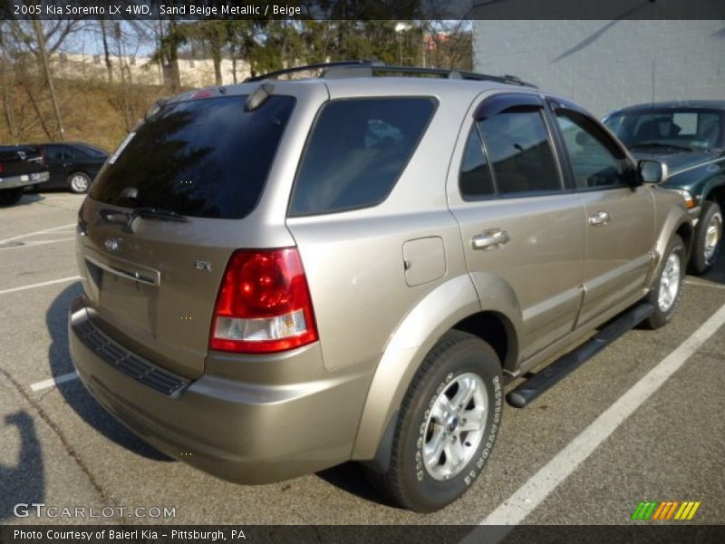 Sand Beige Metallic / Beige 2005 Kia Sorento LX 4WD