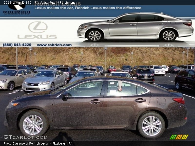 Fire Agate Pearl / Parchment 2013 Lexus ES 350