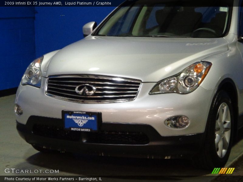 Liquid Platinum / Graphite 2009 Infiniti EX 35 Journey AWD