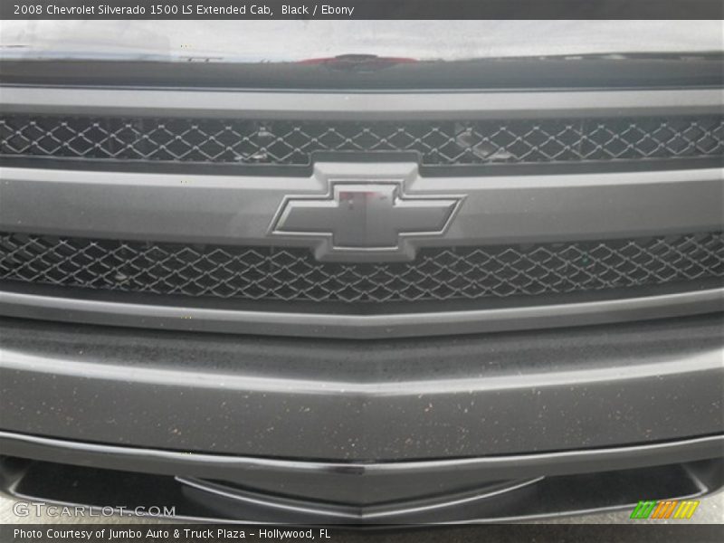 Black / Ebony 2008 Chevrolet Silverado 1500 LS Extended Cab