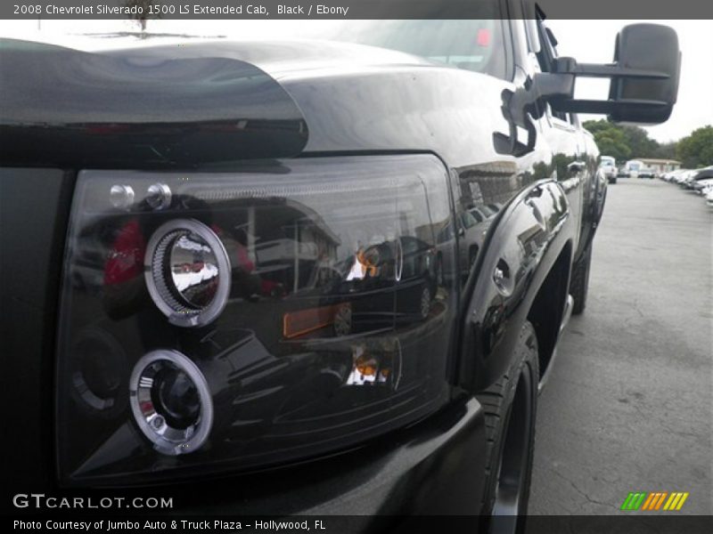 Black / Ebony 2008 Chevrolet Silverado 1500 LS Extended Cab