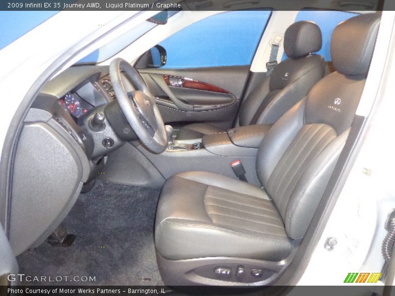 Liquid Platinum / Graphite 2009 Infiniti EX 35 Journey AWD