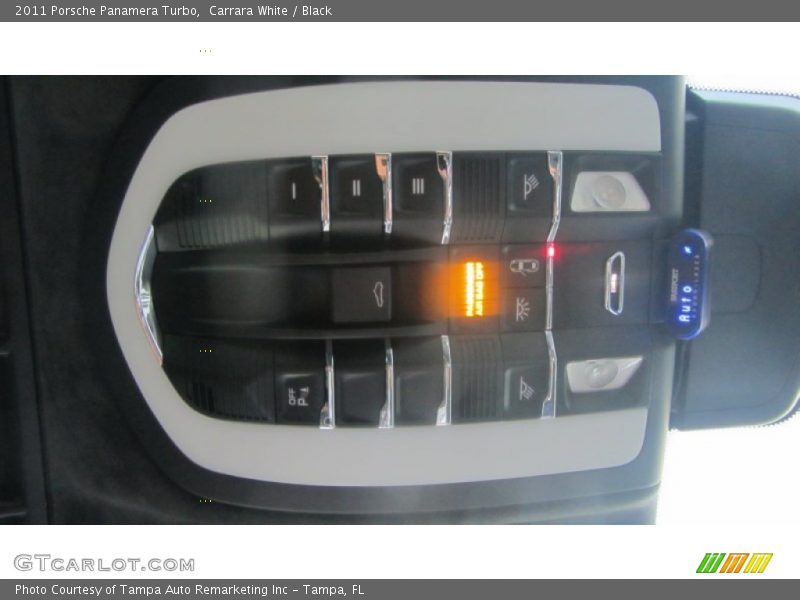 Carrara White / Black 2011 Porsche Panamera Turbo