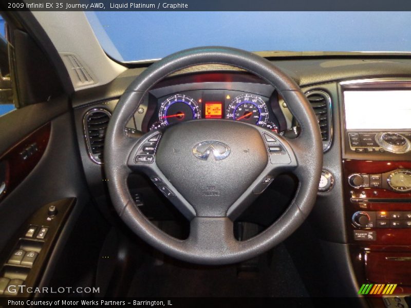 Liquid Platinum / Graphite 2009 Infiniti EX 35 Journey AWD