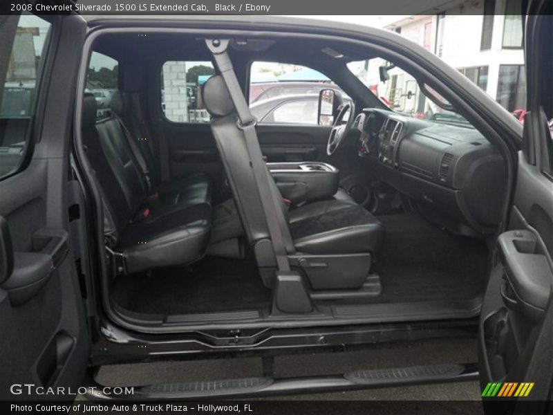  2008 Silverado 1500 LS Extended Cab Ebony Interior